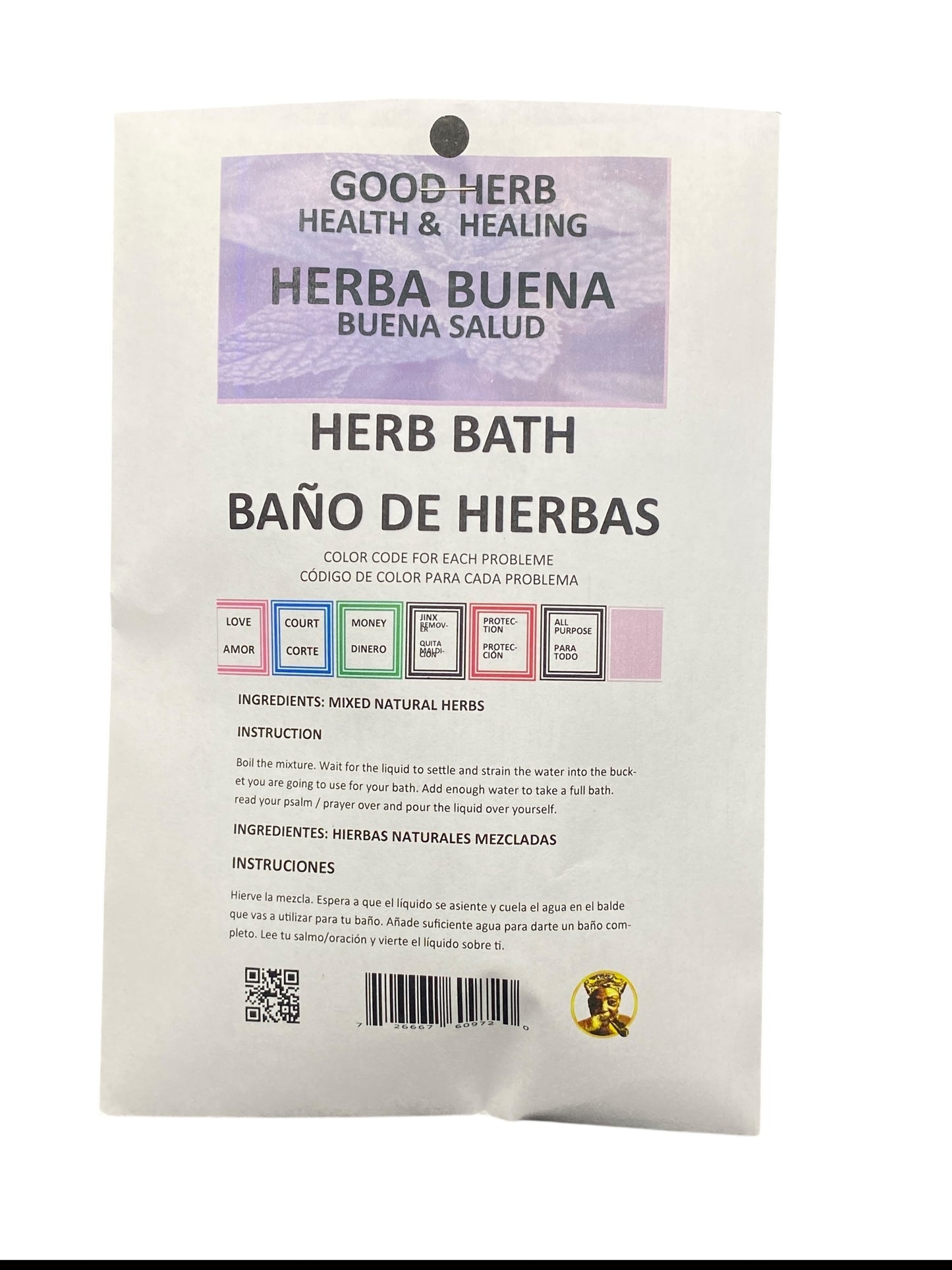Yerba Buena Dried Herb Bath