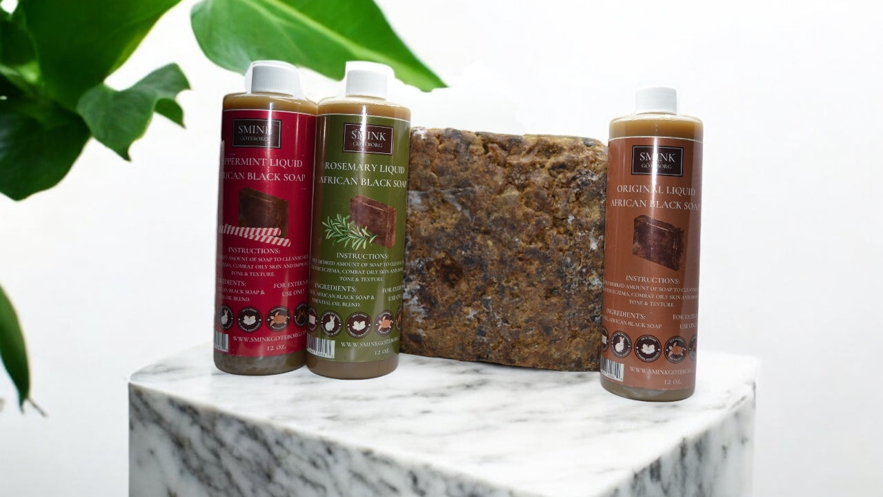 Smink Original African Liquid Black Soap