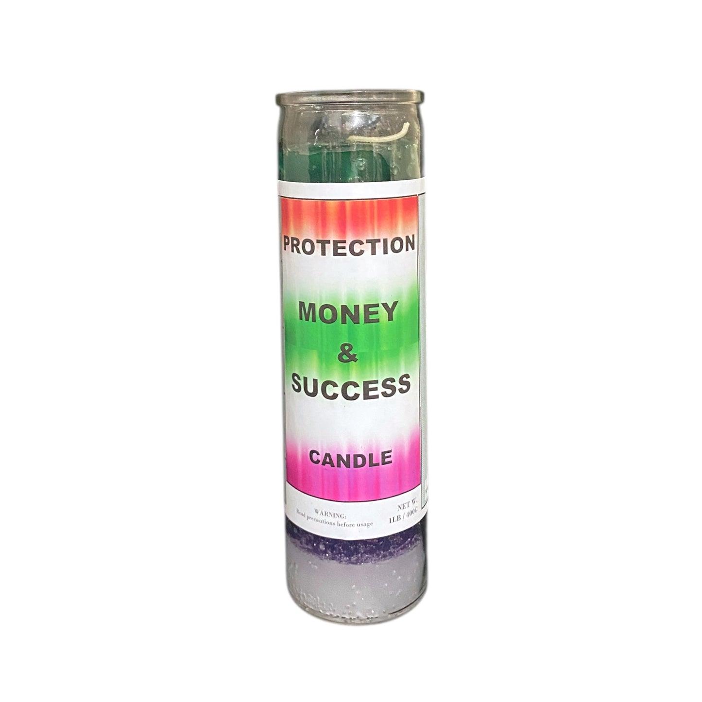 Protection, Money and Success Candle