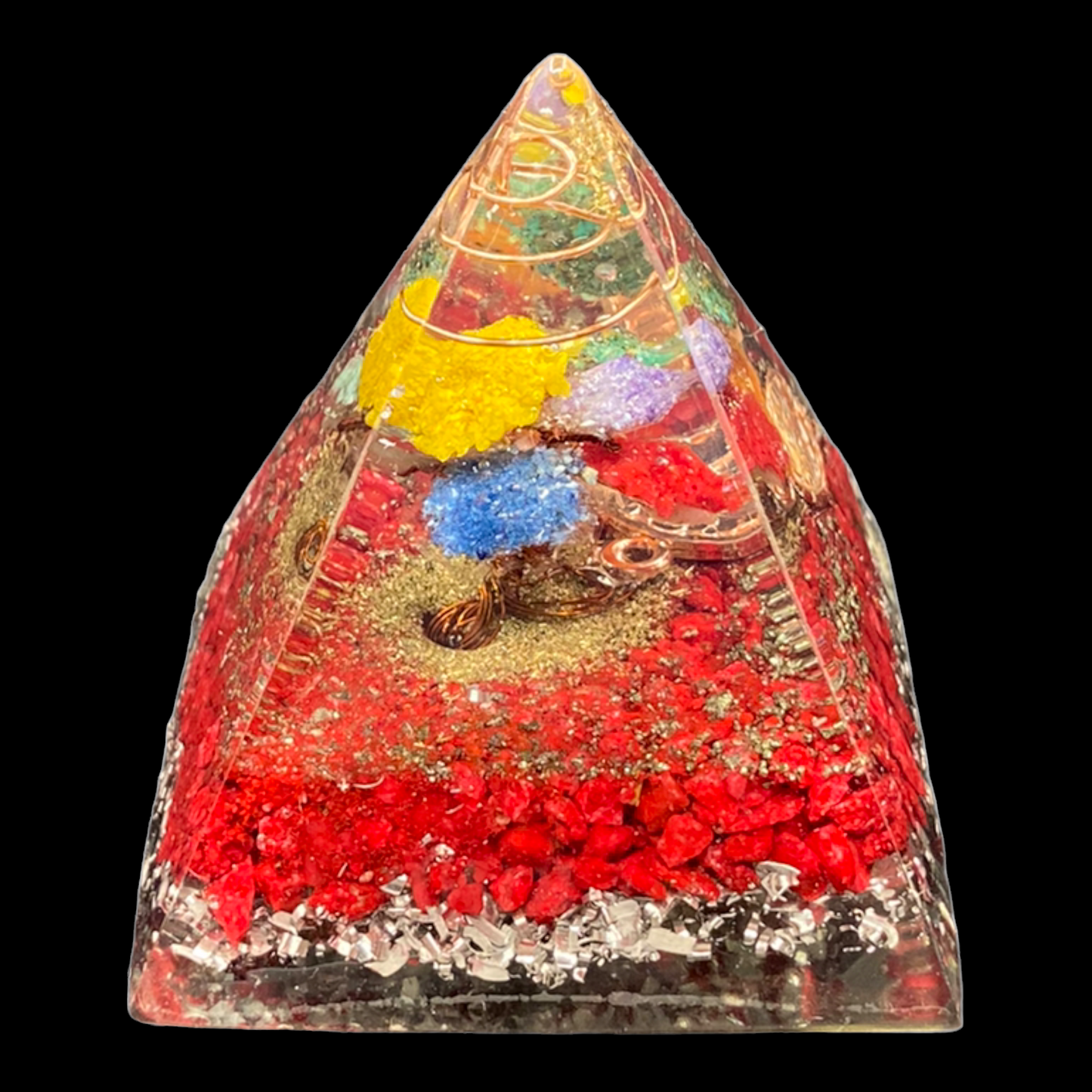 Crystal Chakra Pyramid