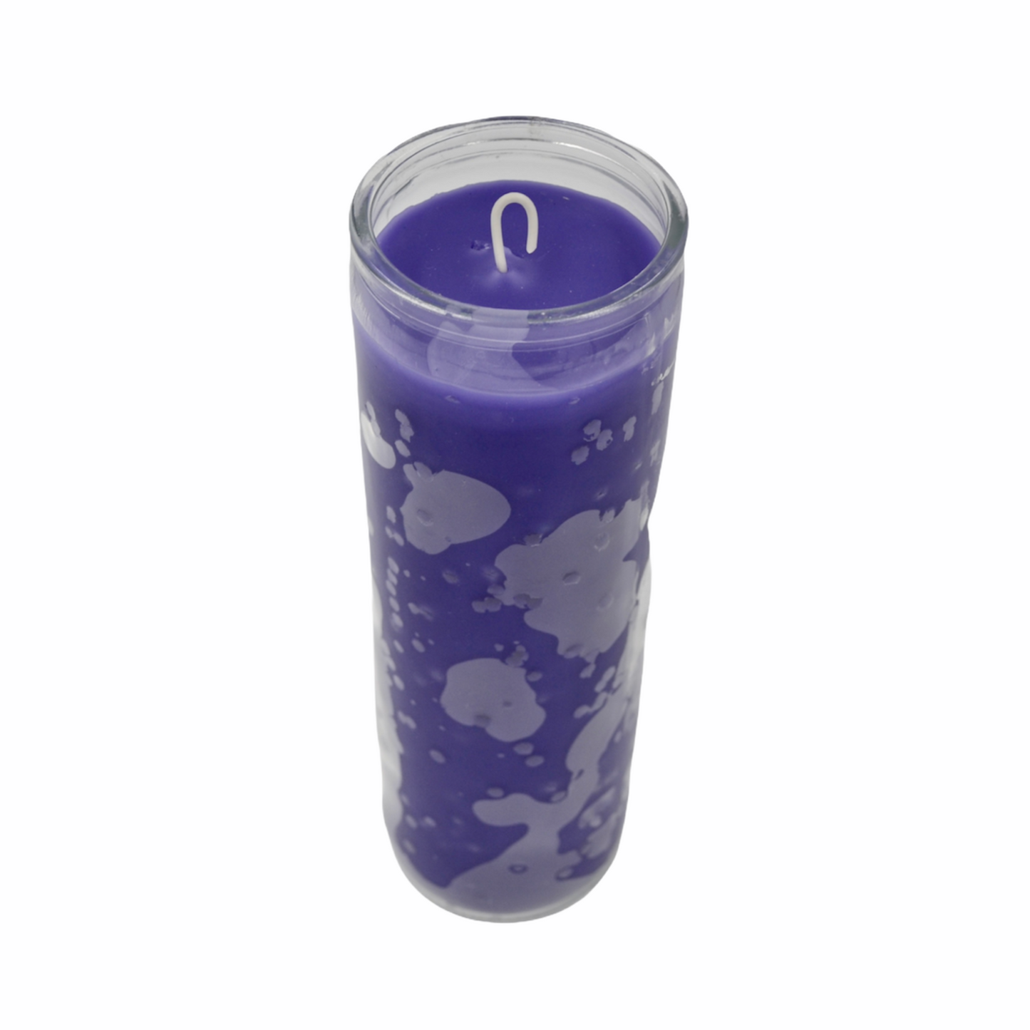 Purple Plain 7 Day Candle