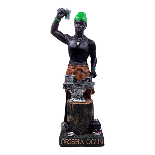 12" Ogun Statue