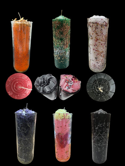 Thanksgiving Dressed Candles