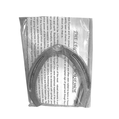 (Horseshoe - Silver (H4”xW3”)