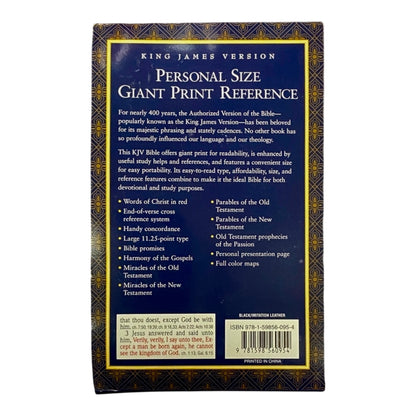 Bible Personal Size KJV  Giant Print