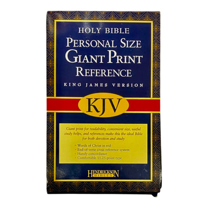 Bible Personal Size KJV  Giant Print