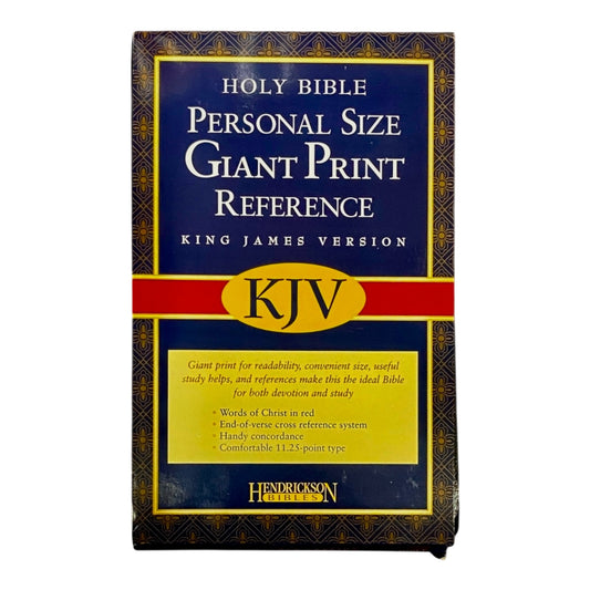 Bible Personal Size KJV  Giant Print