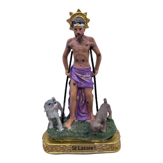 5" St Lazarus Statue