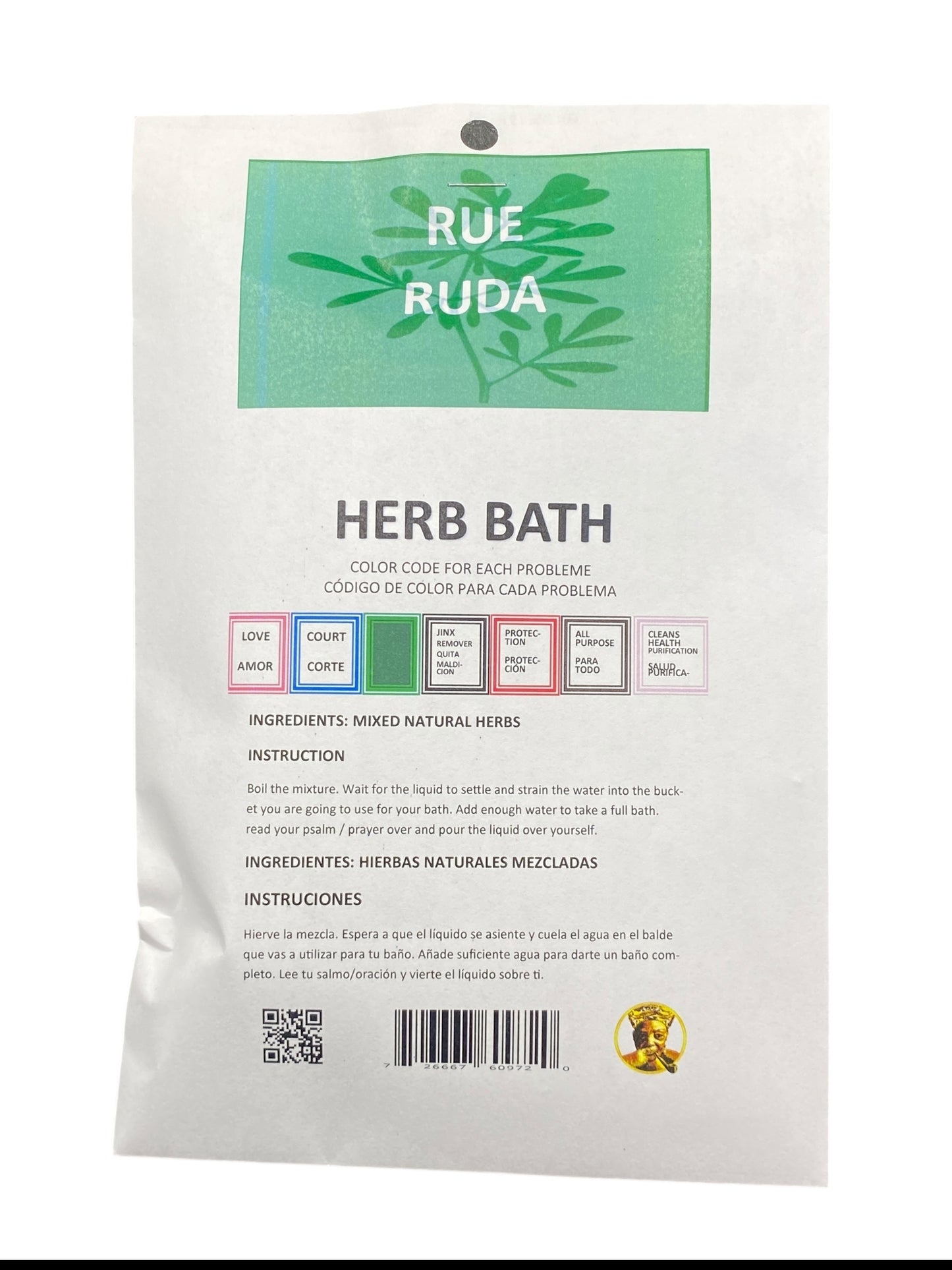 Rue / Ruda Dried Herb Bath