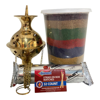 7 Colors Incense Powder Bundle