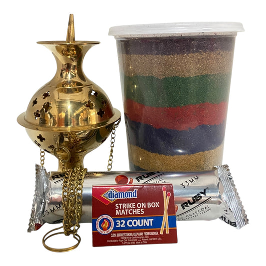 7 Colors Incense Powder Bundle