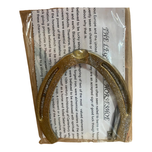 Horseshoe - Gold (H4”xW3”)