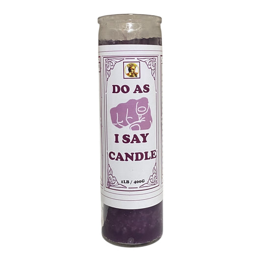 Do As I Say Candle