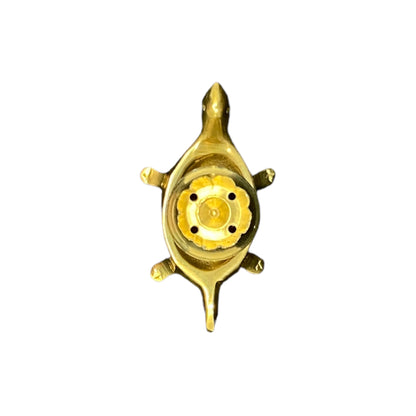 Brass Incense Burner Turtle