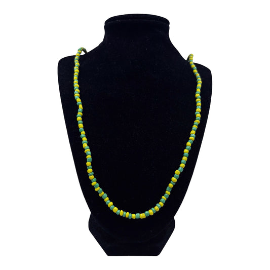 Neck Beads - Yellow & Green