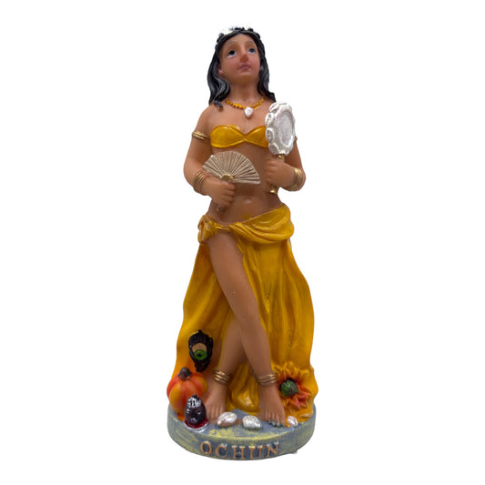 5" Oshun w/ Flowers Statue