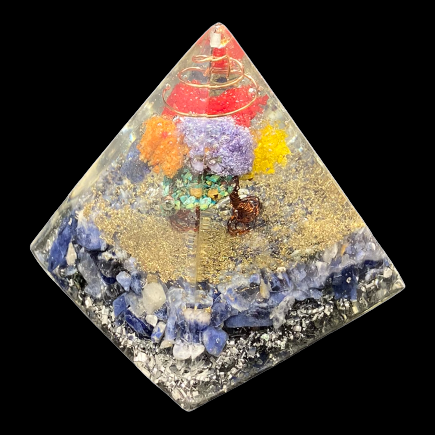 Crystal Chakra Pyramid