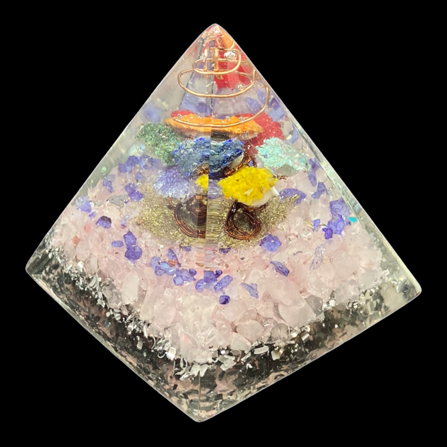 Crystal Chakra Pyramid