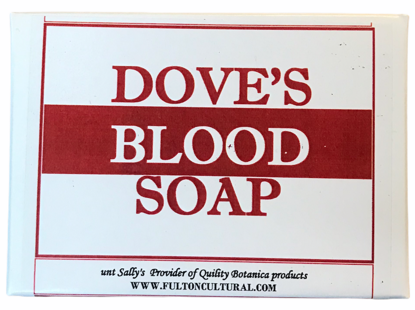 Dove's Blood Bar Soap