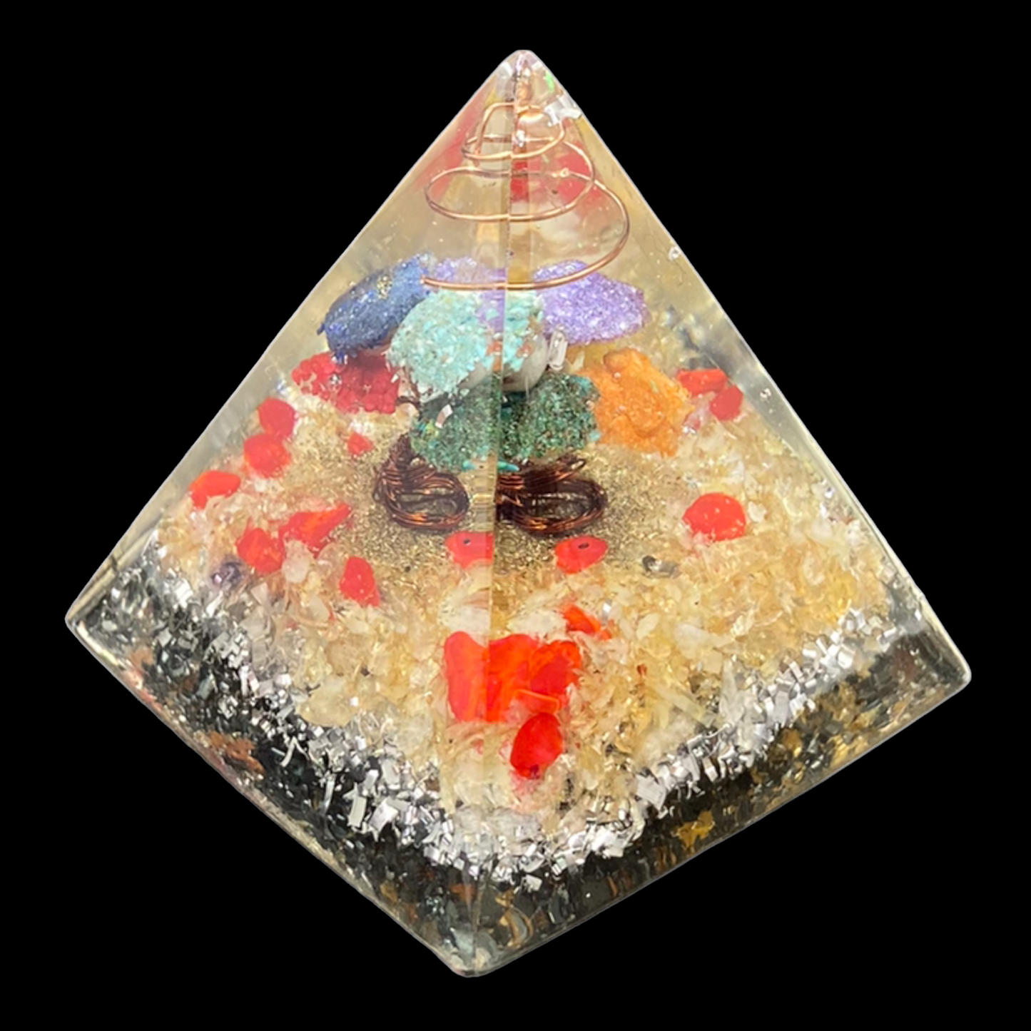 Crystal Chakra Pyramid