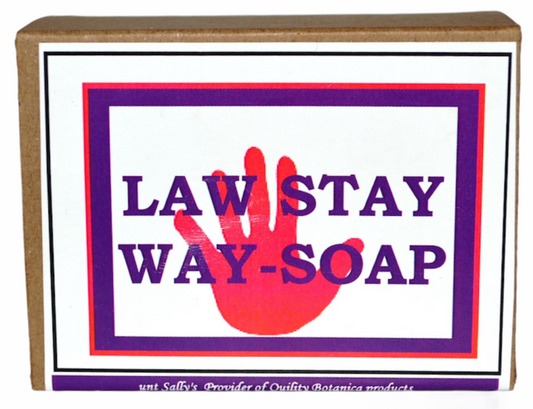 Law Stay Away Bar Soap