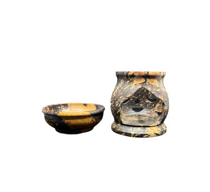 Soapstone Oil Burner