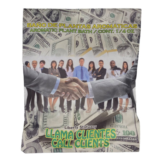 Call Clients/Llama Clientes Dried Herb Bath