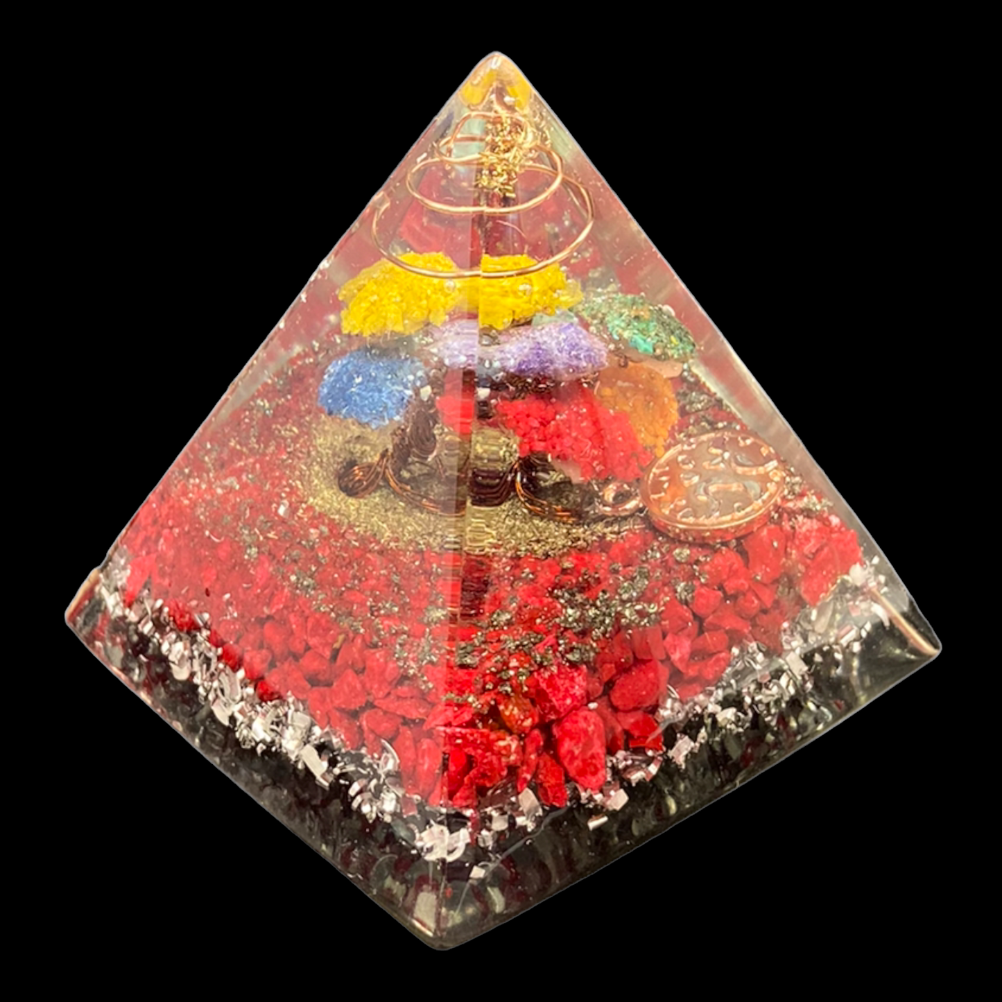 Crystal Chakra Pyramid