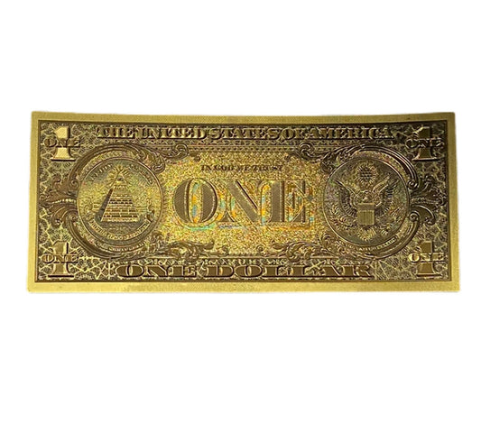 $1 Bill Golden Foil