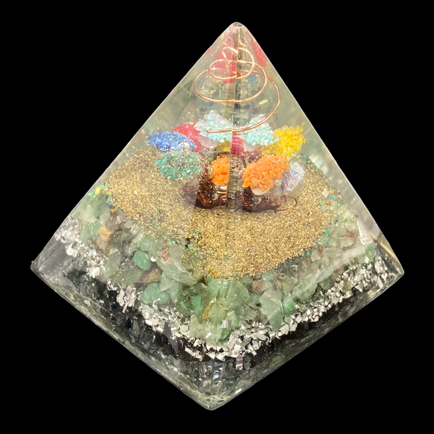 Crystal Chakra Pyramid