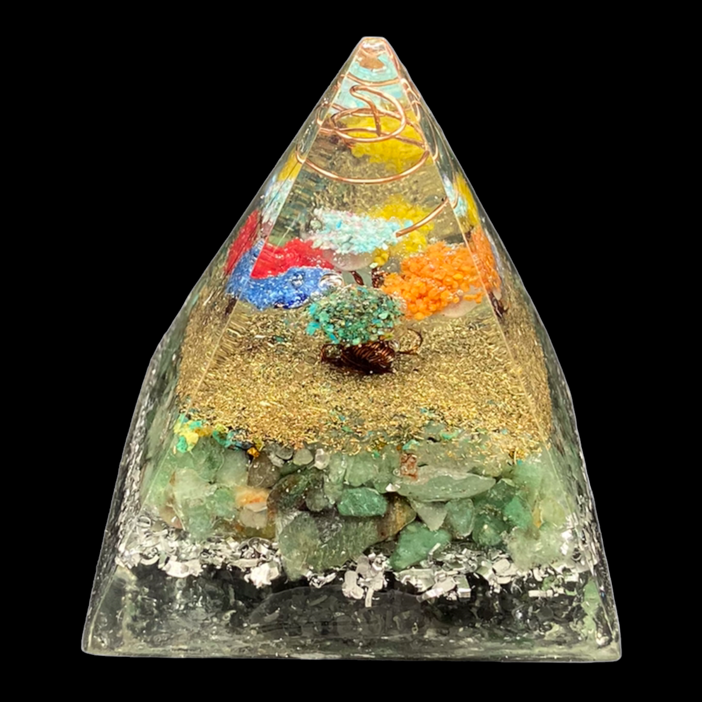 Crystal Chakra Pyramid
